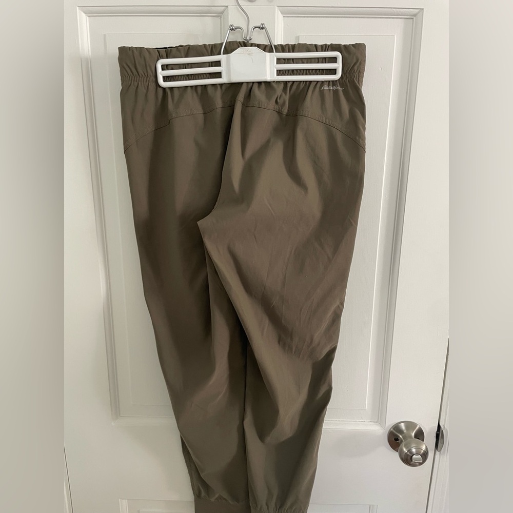 Eddie Bauer Khaki Green Jogger Pants - Picture 5 of 6